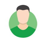 man-groen